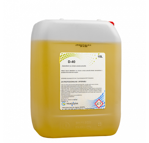 D-40 Detergent for dishwashing machine (10 kg)