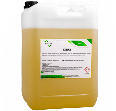 Stage 1 - Pretpranje - Tracto